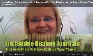 Dr Sue Gelder on Curing inoperable Spinal Tumor Photo