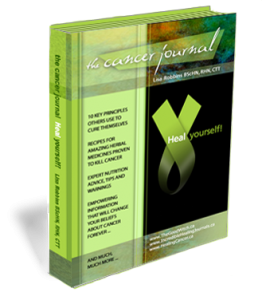 The Cancer Journal Heal Yourself, How To Cure Cancer Series, 3D Cover Photo